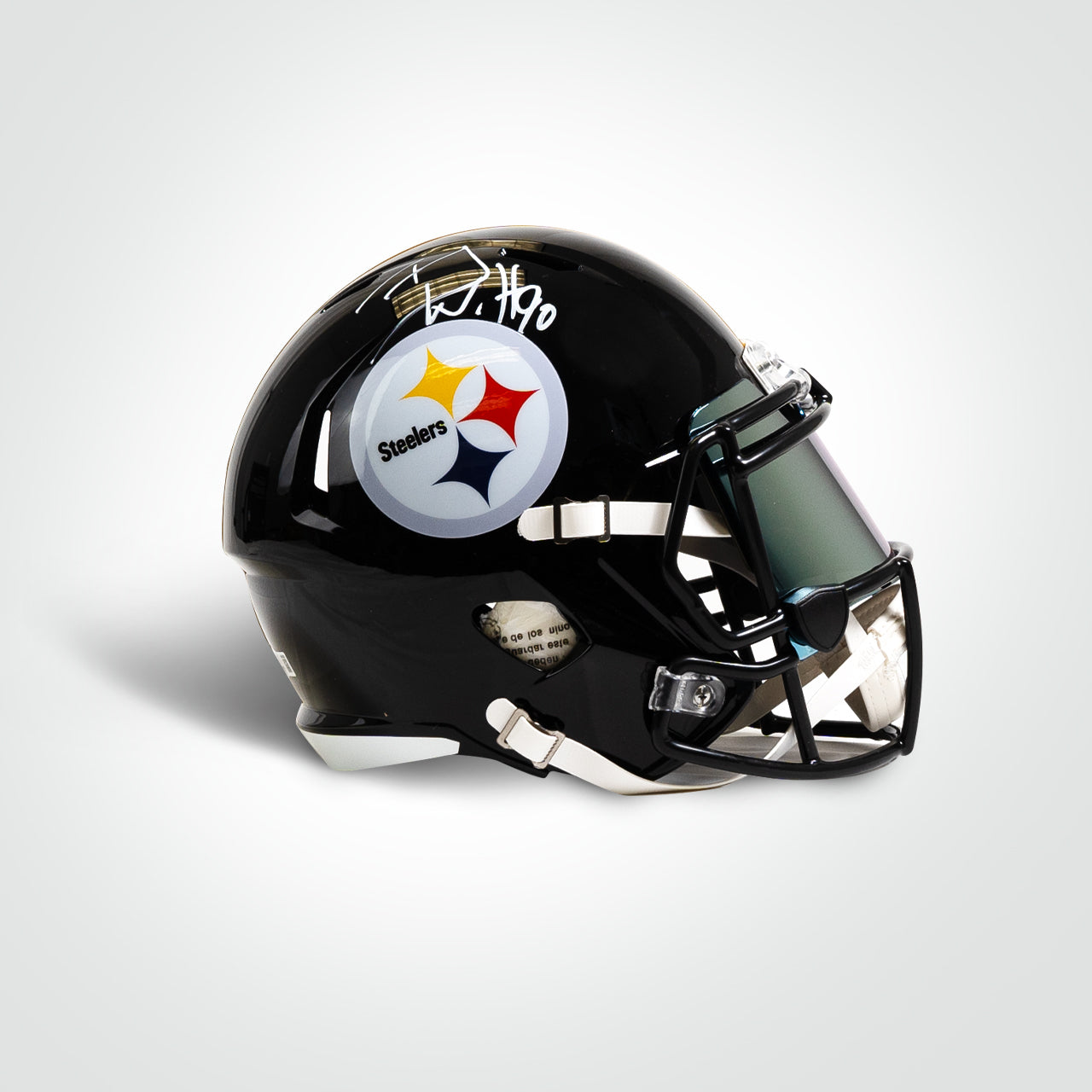 T.J. Watt Signed Steelers Speed Full Size Replica Helmet