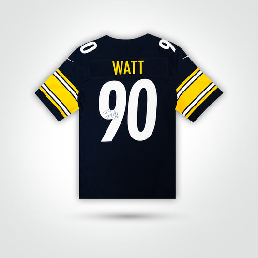 T.J. Watt Signed Steelers Nike Limited Jersey - The Real Autograph