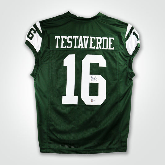 Vinny Testaverde Signed Jersey