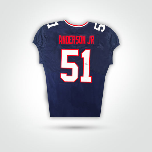 Will Anderson Jr. Signed Jersey - The Real Autograph