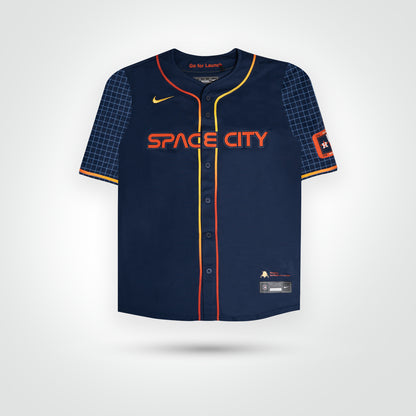 Yordan Alvarez Signed Astros City Connect Nike Jersey