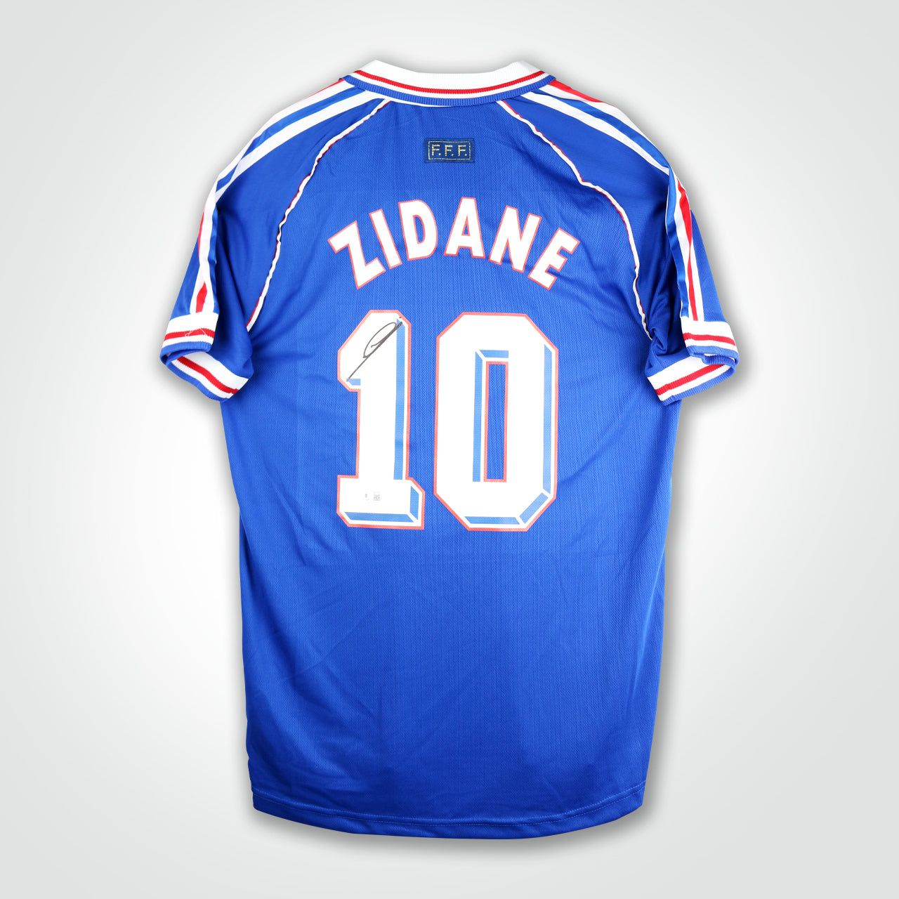 Zinedine Zidane Signed France Jersey - The Real Autograph